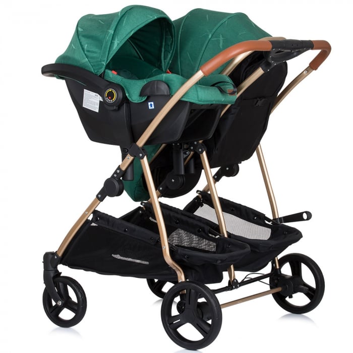 Carucior gemeni Chipolino Duo Smart 3 in 1 avocado [19]