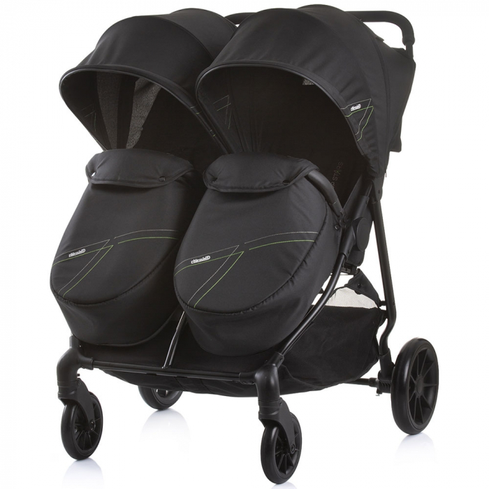 Carucior gemeni Chipolino Top Stars ebony [2]