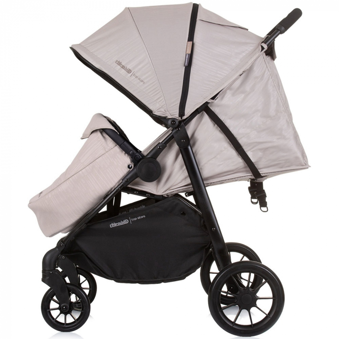 Carucior gemeni Chipolino Top Stars macadamia [6]