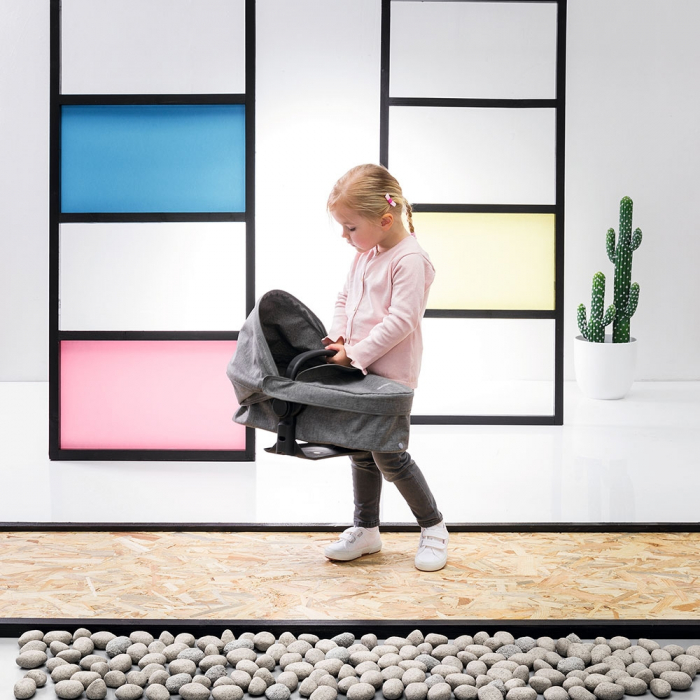 Carucior pentru papusi Smoby Cybex Corolle gri [18]