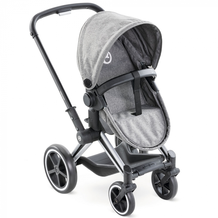 Carucior pentru papusi Smoby Cybex Corolle gri [7]