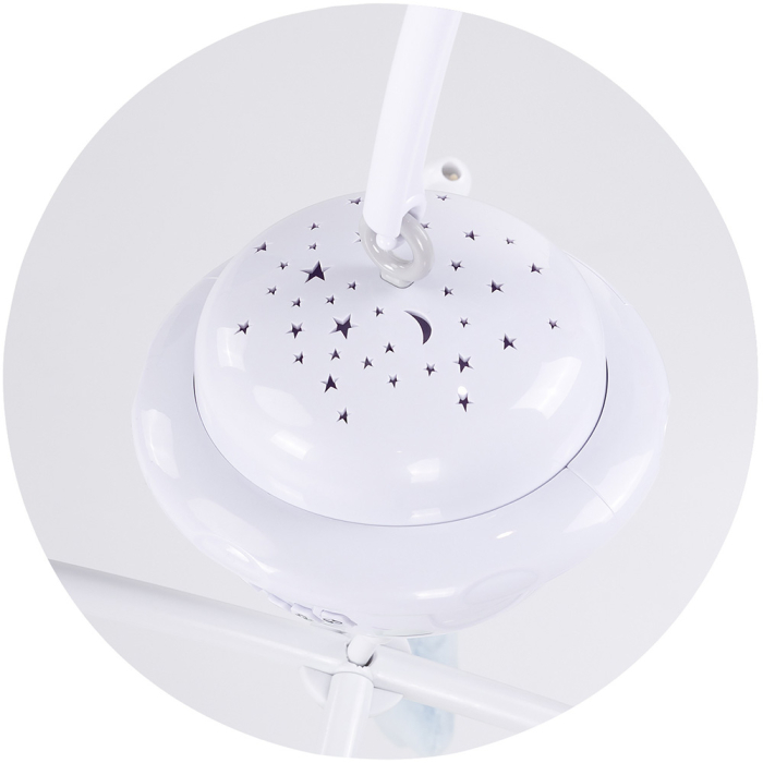 Carusel muzical pentru patut cu proiector Chipolino Cars [5]