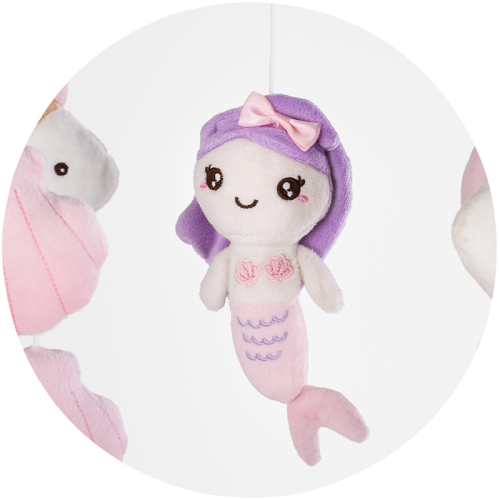 Carusel muzical pentru patut cu proiector Chipolino Mermaid [2]