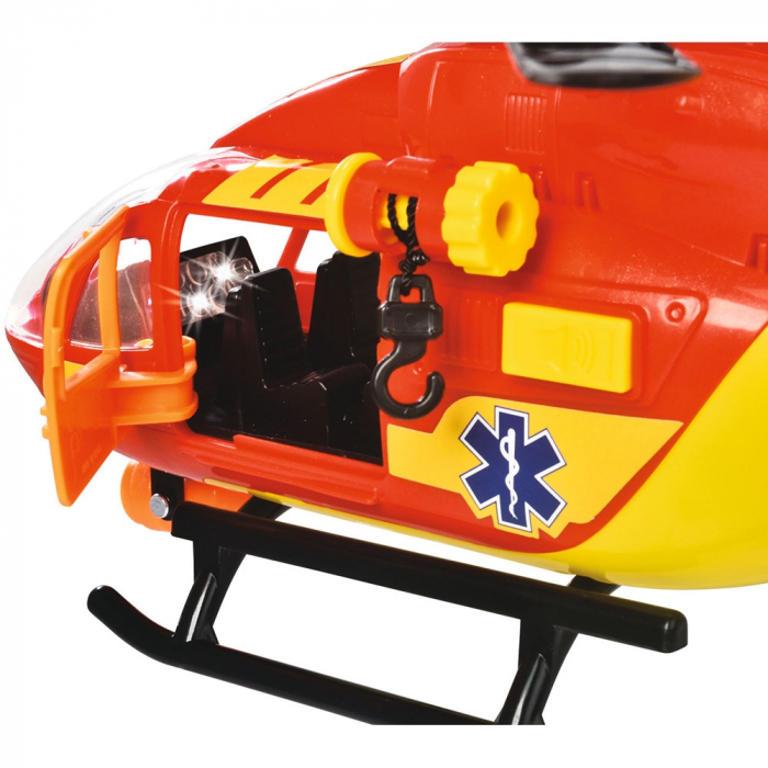 Elicopter de salvare Dickie Toys Airbus H145 1:36 36 cm cu lumini si sunete [6]
