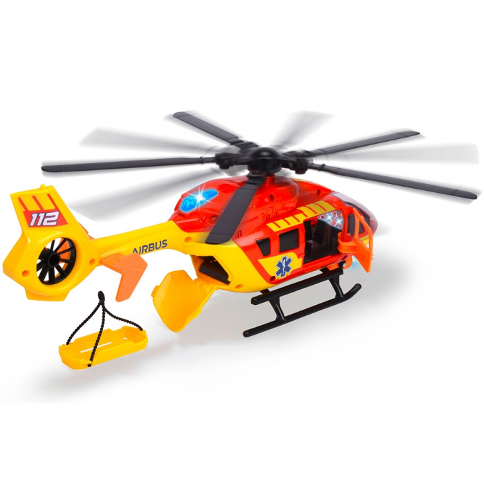 Elicopter de salvare Dickie Toys Airbus H145 1:36 36 cm cu lumini si sunete [3]