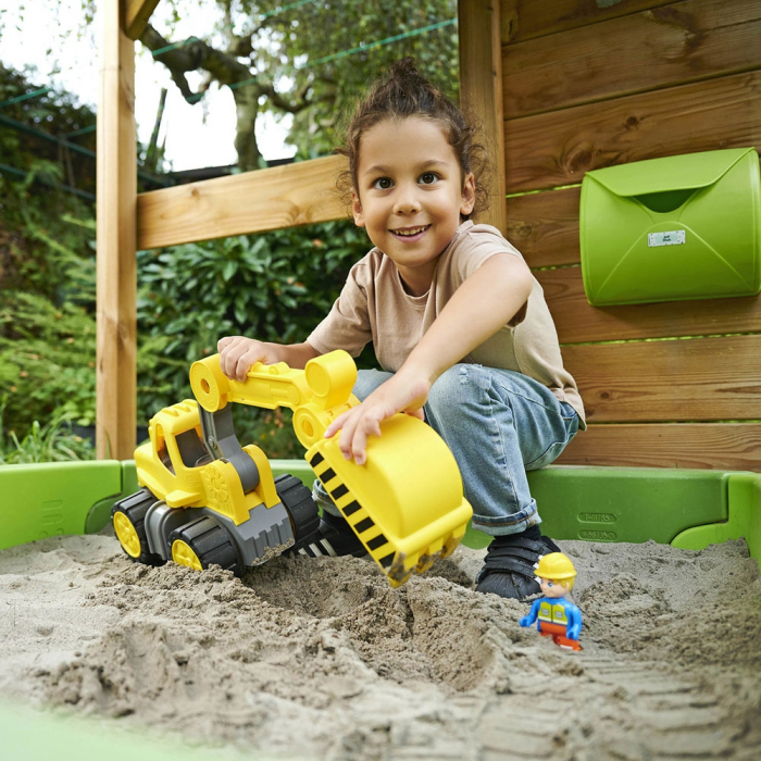 Excavator Big Power Worker cu figurina [3]