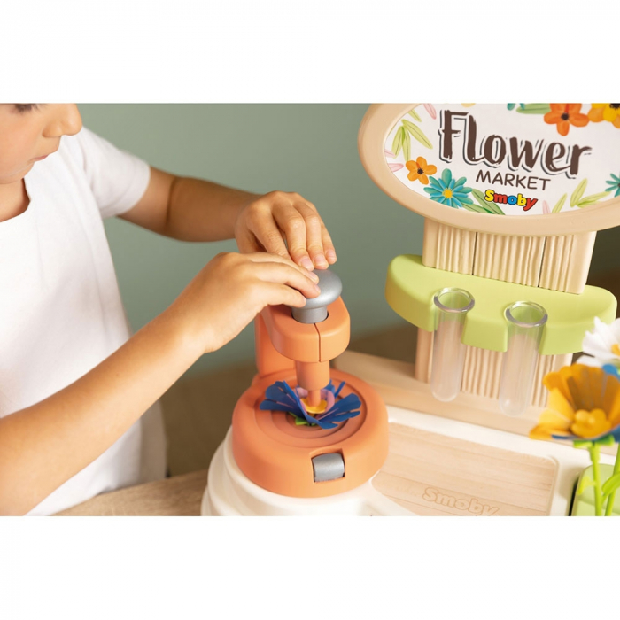 Florarie pentru copii Smoby Flower Market cu accesorii [8]