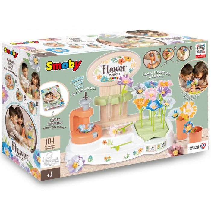 Florarie pentru copii Smoby Flower Market cu accesorii [10]