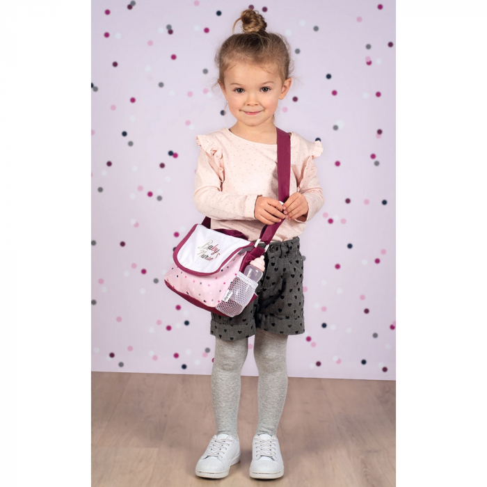 Gentuta de infasat pentru papusa Smoby Baby Nurse Changing Bag cu accesorii [8]