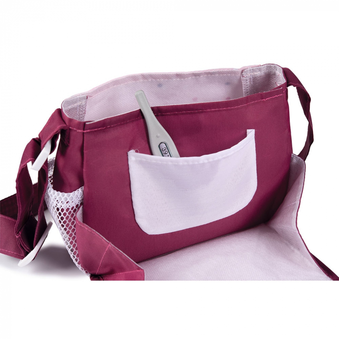 Gentuta de infasat pentru papusa Smoby Baby Nurse Changing Bag cu accesorii [7]