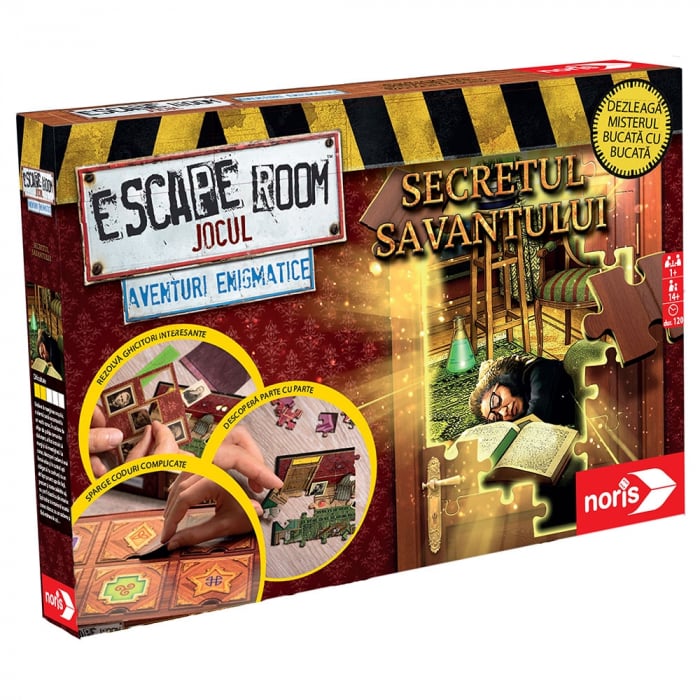 Joc Noris Escape Room Aventuri Enigmatice - Secretul Savantului [2]