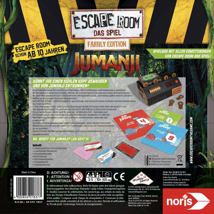 Joc Noris Escape Room Jumanji [11]