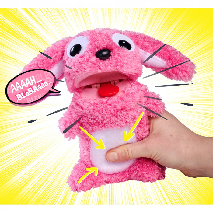 Jucarie de plus Simba ScreamerZ Rabbit 30 cm cu sunete [5]