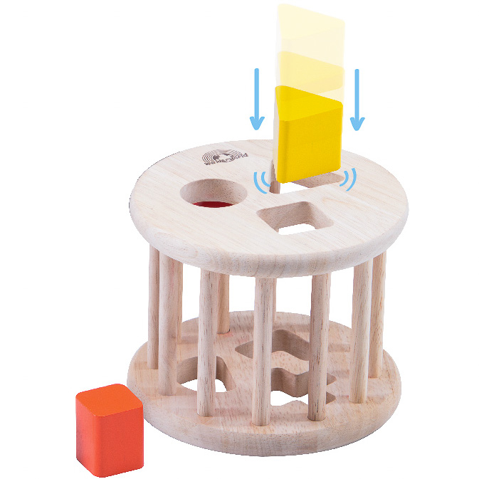 Jucarie de sortat forme din lemn [2]