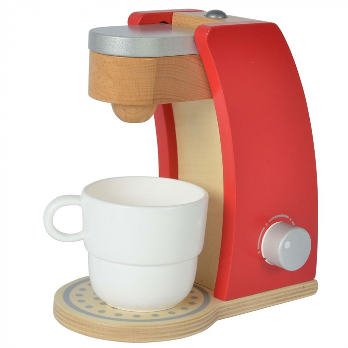 Jucarie espressor din lemn cu accesorii Eichhorn coffe machine [3]