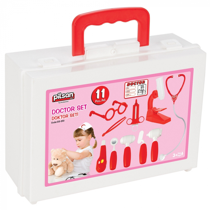 Jucarie Pilsan Trusa medicala Doctor Set in Bag [2]