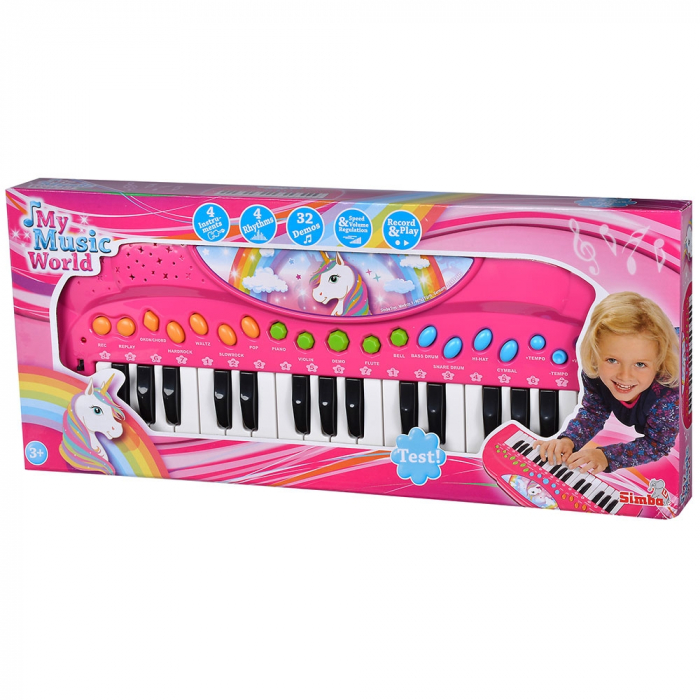 Jucarie Simba Orga My Music World Unicorn cu 32 clape [3]