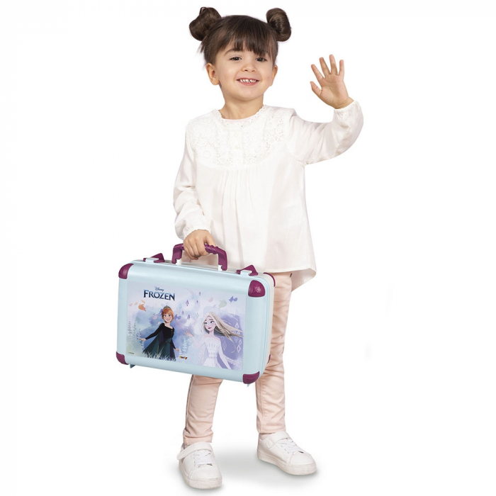 Jucarie Smoby Gentuta cosmetica Frozen Beauty Vanity cu accesorii [5]