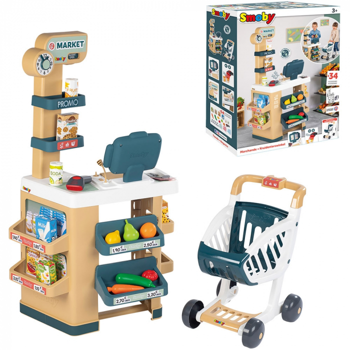 Magazin pentru copii Smoby Market cu 34 accesorii [7]