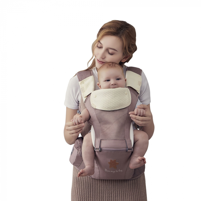 Marsupiu Chipolino Hip Star rose water [4]