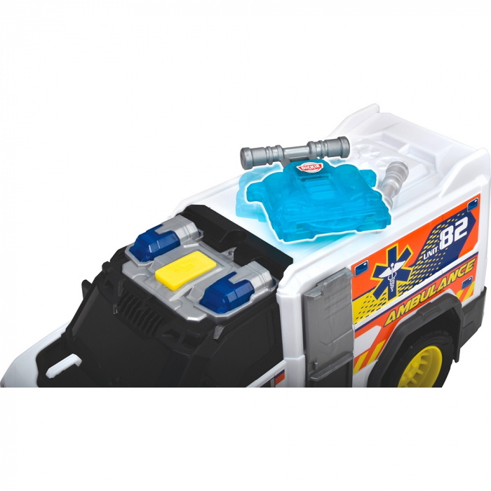 Masina de ambulanta Dickie Toys Medical Responder 30 cm cu lumini si sunete [5]
