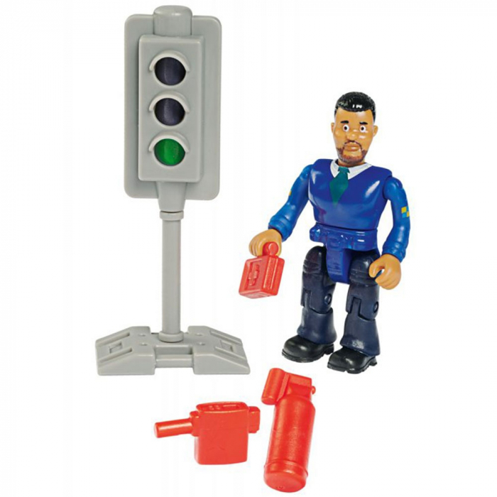 Masina de politie Simba Fireman Sam, Sam Police Car cu figurina si accesorii [4]