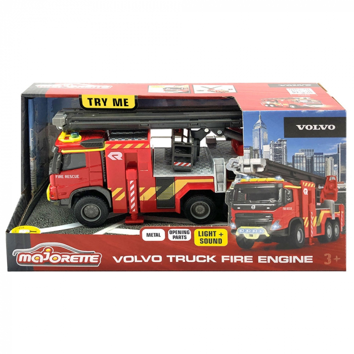 Masina de pompieri Majorette Volvo Fire Engine [13]