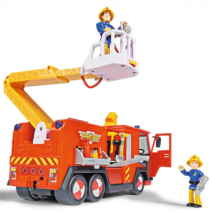 Masina de pompieri Simba Fireman Sam Ultimate Jupiter cu 2 figurine si accesorii [4]