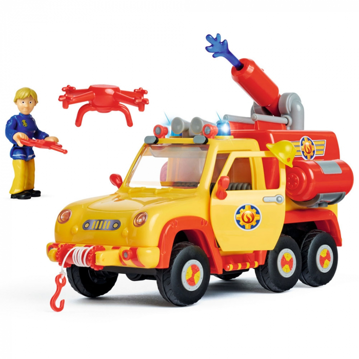 Masina de pompieri Simba Fireman Sam Venus 2.0 cu figurina [4]