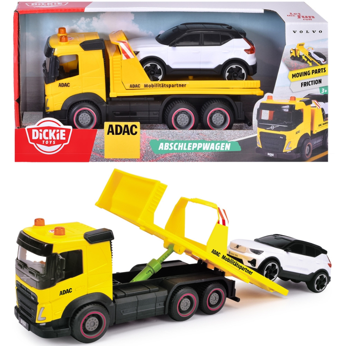 Masina de tractare Dickie Toys ADAC Tow Truck 22 cm galben [6]