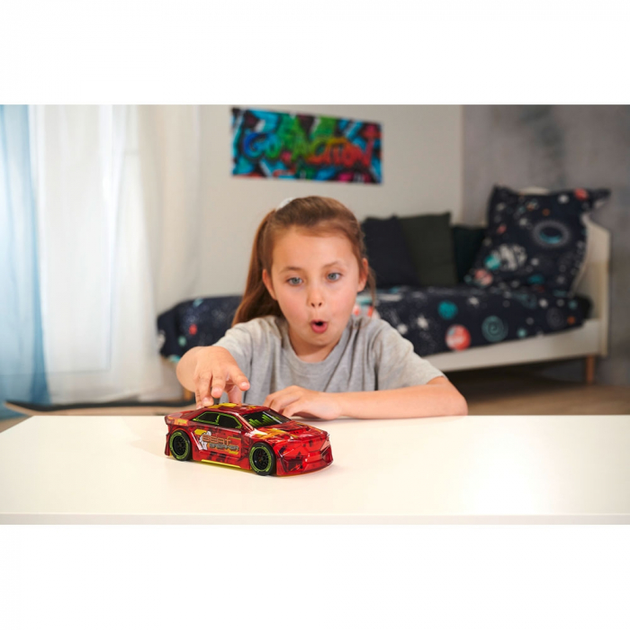 Masina Dickie Toys Beat Breaker 20 cm rosu cu lumini si sunete [6]