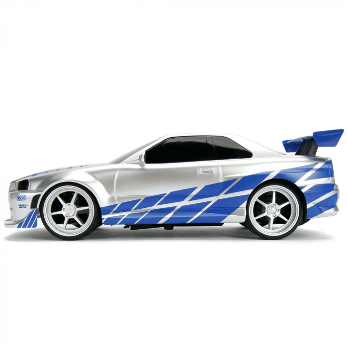 Masina Jada Toys Fast and Furious Nissan Skyline GTR cu telecomanda [4]