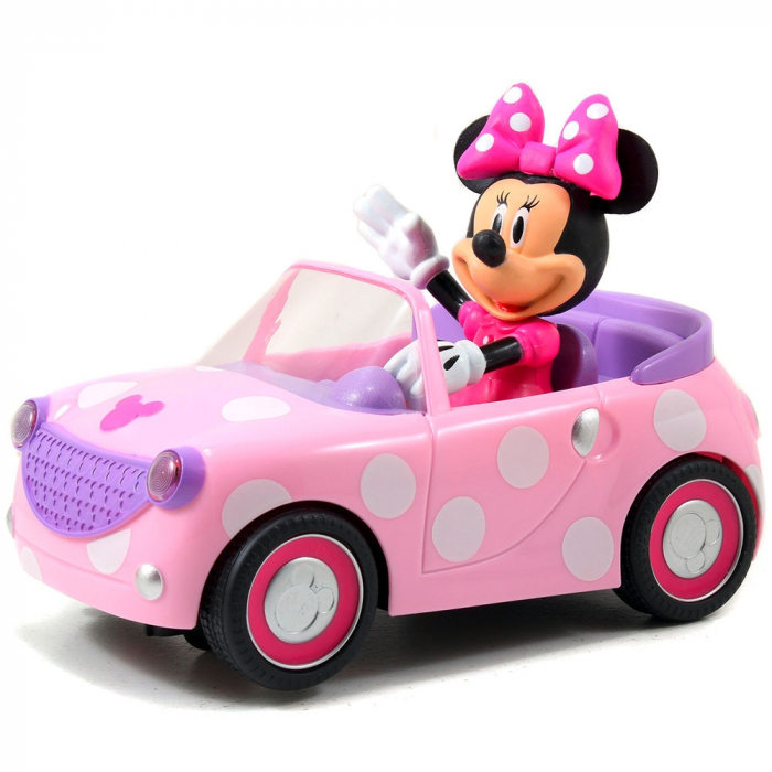 Masina Jada Toys RC Minnie Roadster 1:24 19 cm cu telecomanda [3]