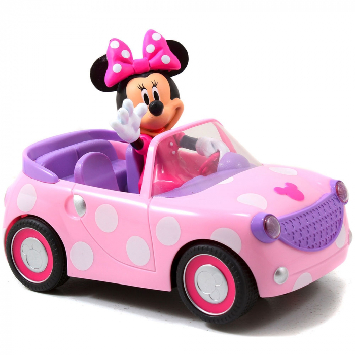Masina Jada Toys RC Minnie Roadster 1:24 19 cm cu telecomanda [5]