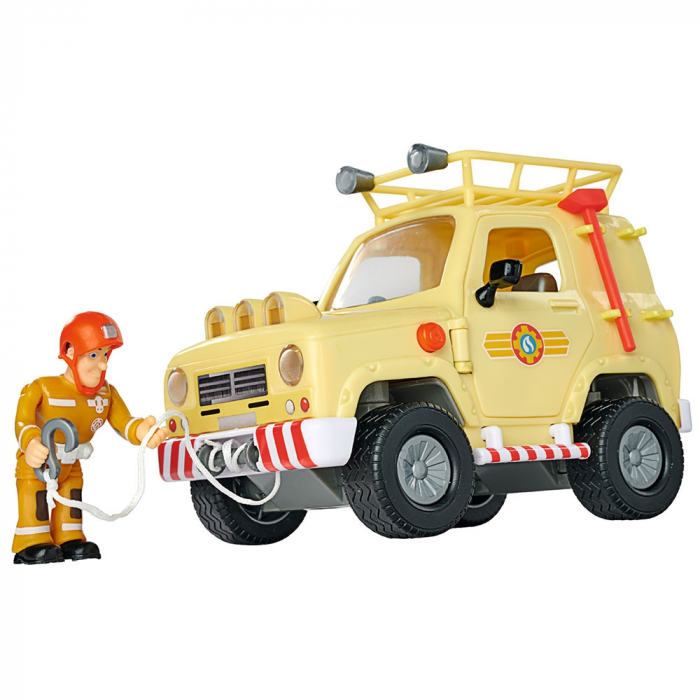 Masina Simba Fireman Sam Mountain 4x4 cu figurina [6]
