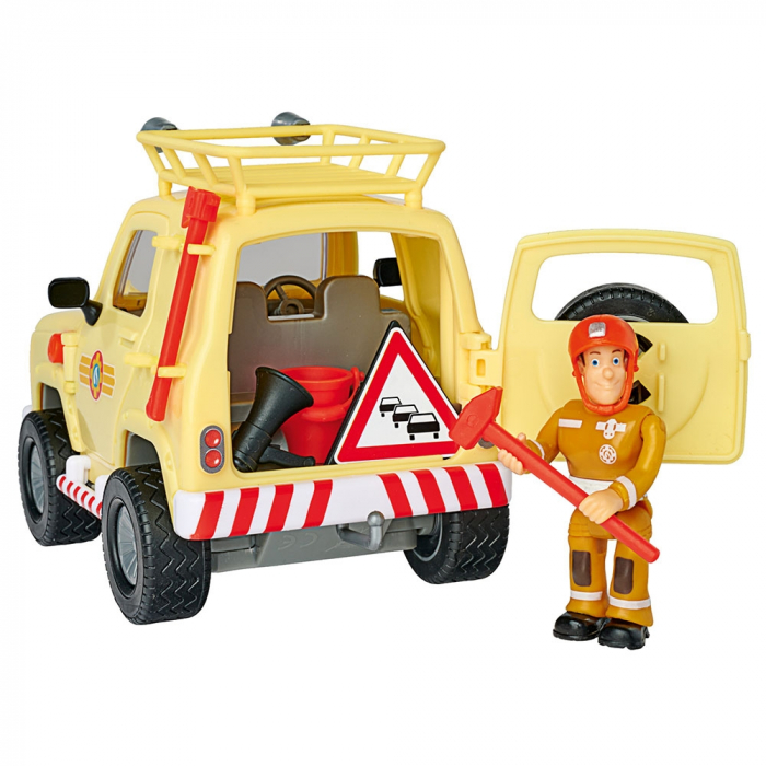 Masina Simba Fireman Sam Mountain 4x4 cu figurina [3]