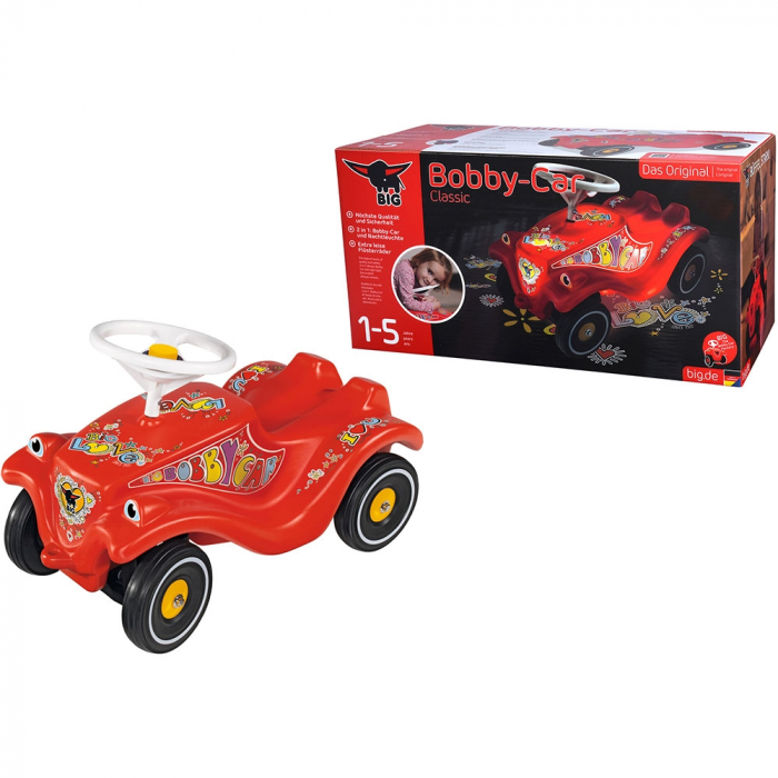 Masinuta de impins Big Bobby Car Classic Lumi [13]