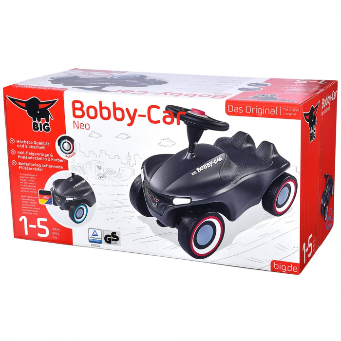 Masinuta de impins Big Bobby Car Neo anthrazit [18]