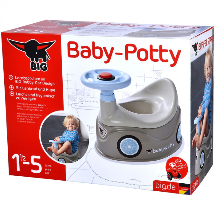 Olita educativa pentru copii Big Baby Potty grey [5]