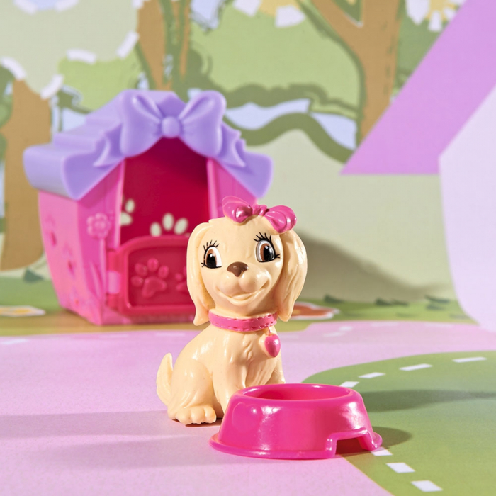 Papusa Simba Evi Love Dog House 12 cm cu figurina si accesorii [3]