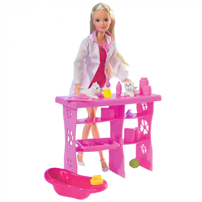Papusa Simba Steffi Love Animal Doctor 29 cm cu accesorii [2]