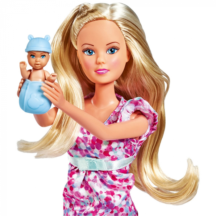 Papusa Simba Steffi Love Baby Surprise 29 cm cu accesorii [9]