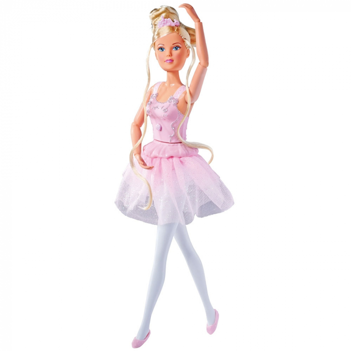 Papusa Simba Steffi Love Dancing Ballerinas 29 cm cu figurina [3]