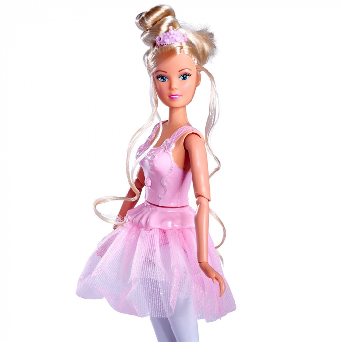 Papusa Simba Steffi Love Dancing Ballerinas 29 cm cu figurina [4]