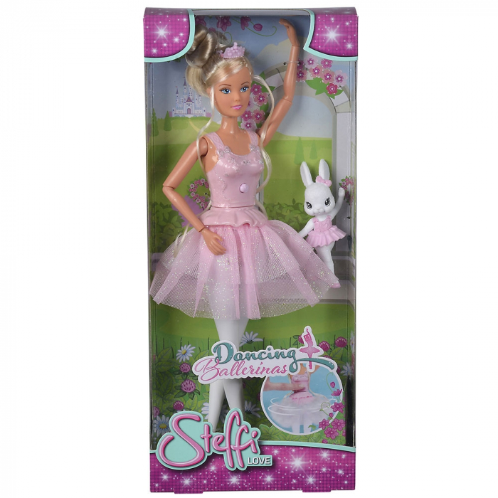 Papusa Simba Steffi Love Dancing Ballerinas 29 cm cu figurina [10]