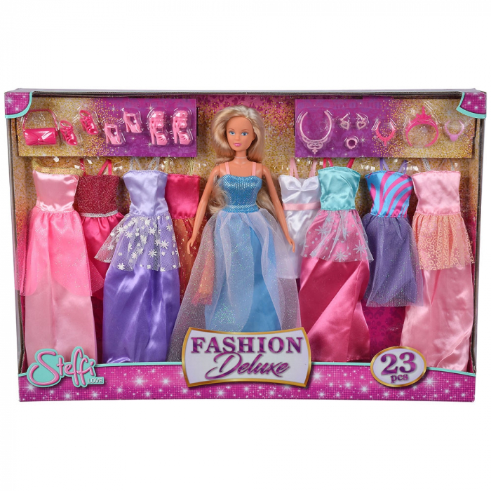 Papusa Simba Steffi Love Fashion Deluxe 29 cm cu accesorii [10]