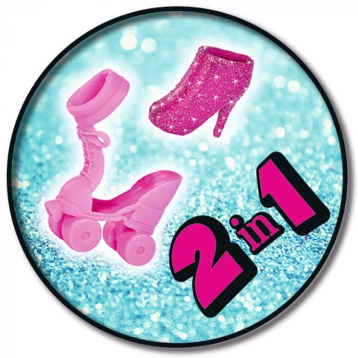 Papusa Simba Steffi Love Glitter Skates 29 cm cu accesorii [3]