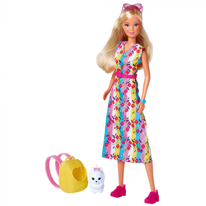 Papusa Simba Steffi Love Go Go Puppy 29 cm cu figurina si accesorii [2]