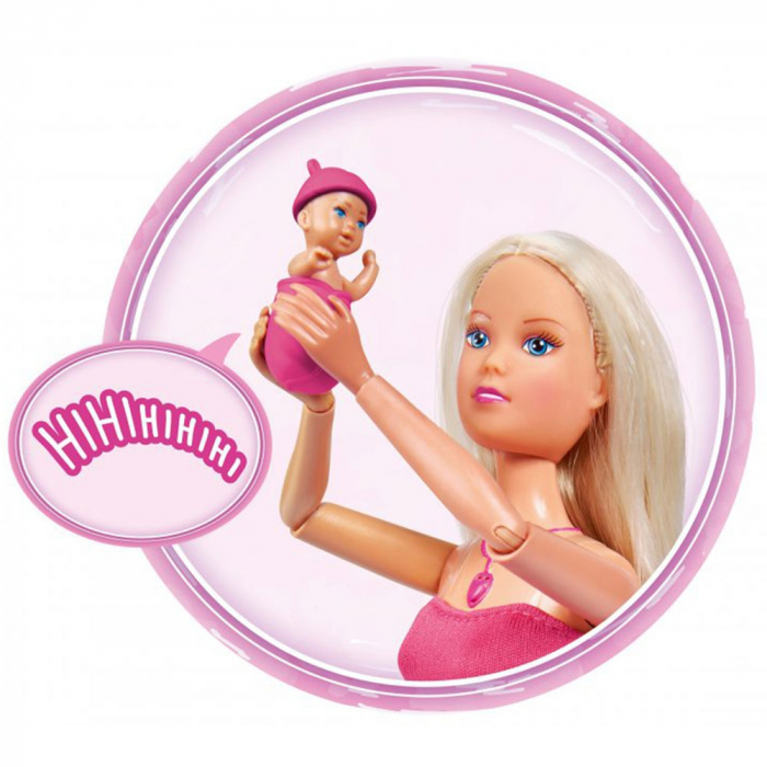 Papusa Simba Steffi Love New Born Baby 29 cm cu accesorii [6]