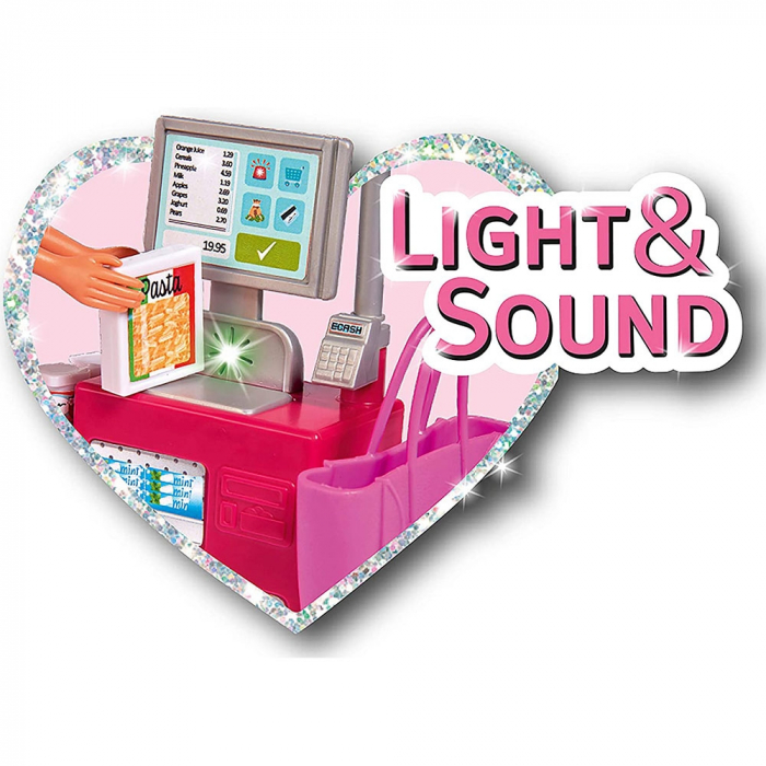 Papusa Simba Steffi Love Supermarket 29 cm cu accesorii [6]